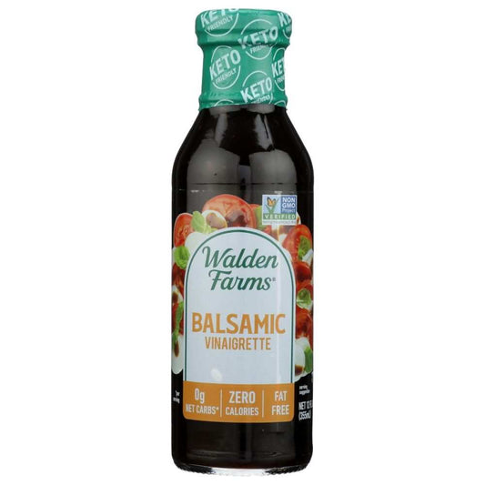WALDEN FARMS Balsamic Vinaigrette Zero Calorie Dressing bottle 12 fl oz