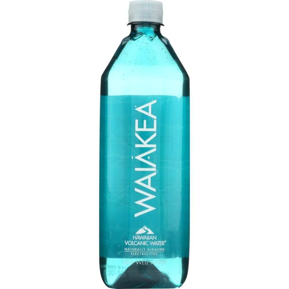 WAIAKEA HAWAIIAN volcanic water bottle 1 liter near Mauna Loa volcano