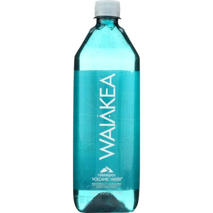 WAIAKEA HAWAIIAN volcanic water bottle 1 liter near Mauna Loa volcano