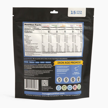 Iron Age Nutrition Total Hydrate™ Electrolyte | Variety Pack