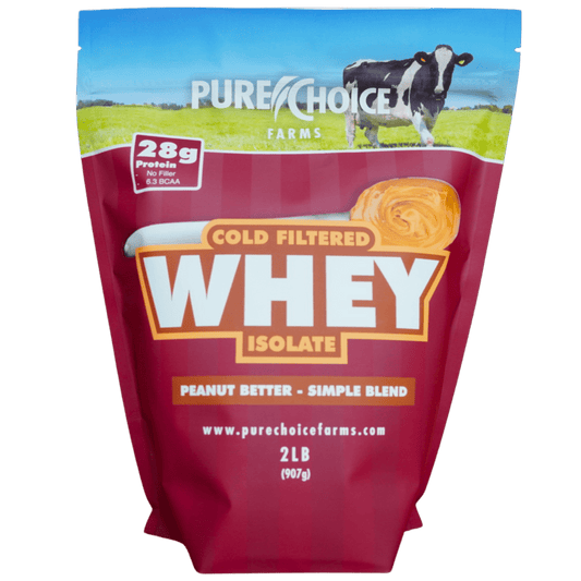 Pure Choice Farms: Whey Protein Isolate Peanut Better