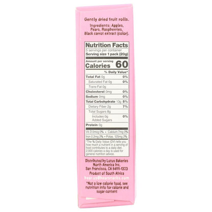 BEAR YOYO: Raspberry Fruit Rolls, 3.5 oz - SMART GREENS