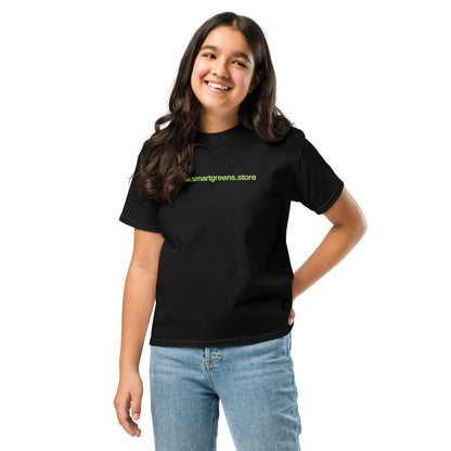 "www.smartgreens.store" Youth T-Shirt - SMART GREENS