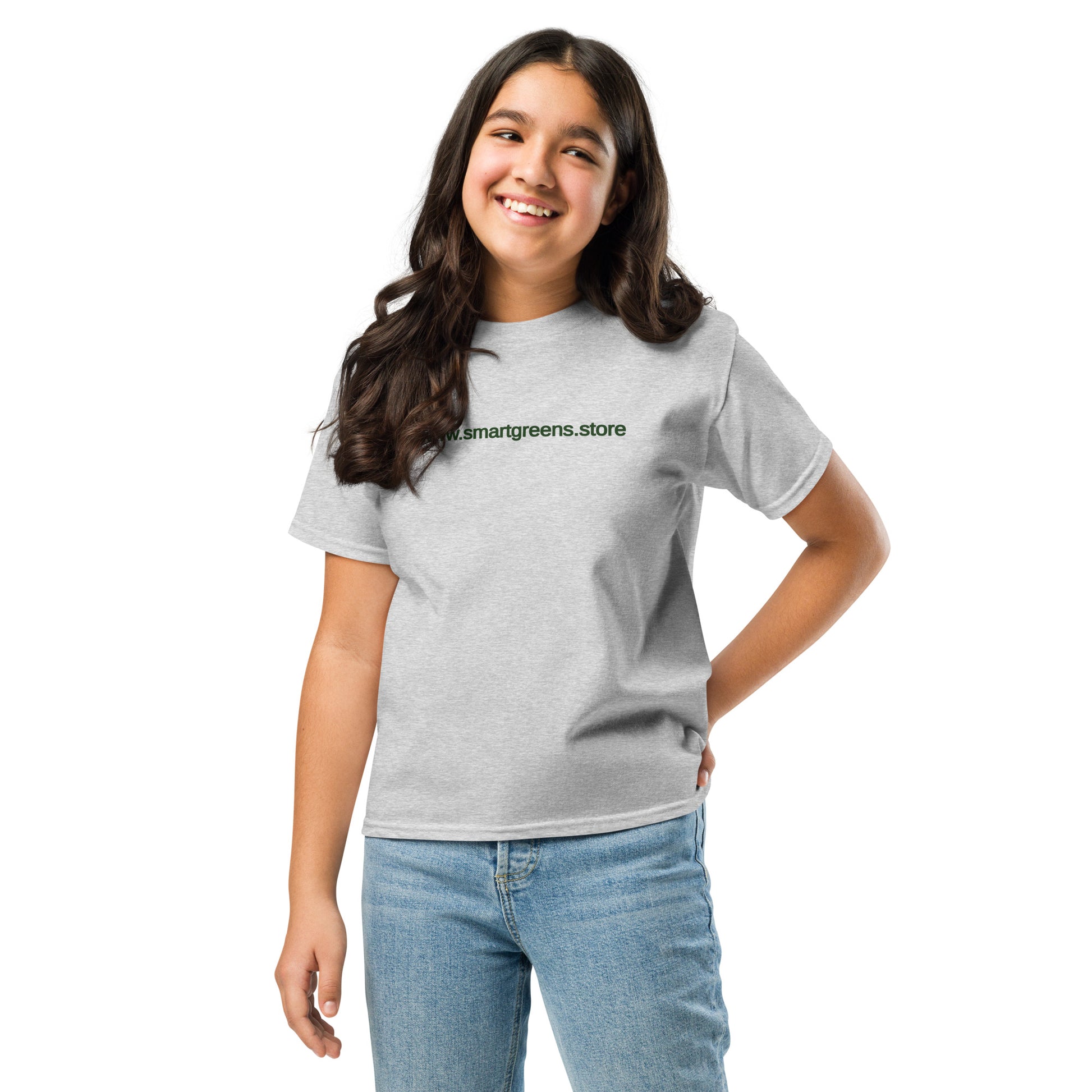 "www.smartgreens.store" Youth T-Shirt - SMART GREENS