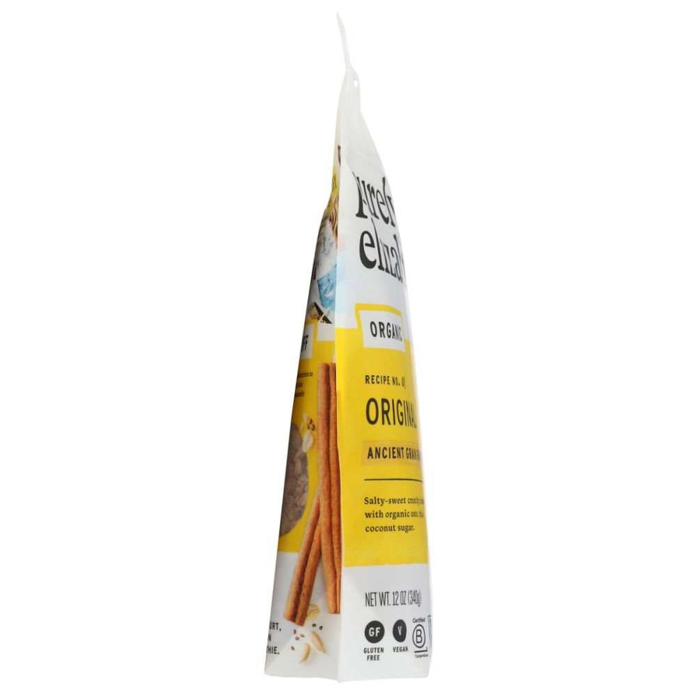 PURELY ELIZABETH Ancient Grain Original Granola with coconut sugar and cinnamon, 12 oz gluten-free organic oats
